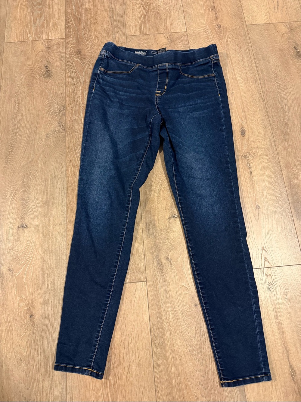 Mossimo Supply Co. Dark Indigo Skinny Jeans
